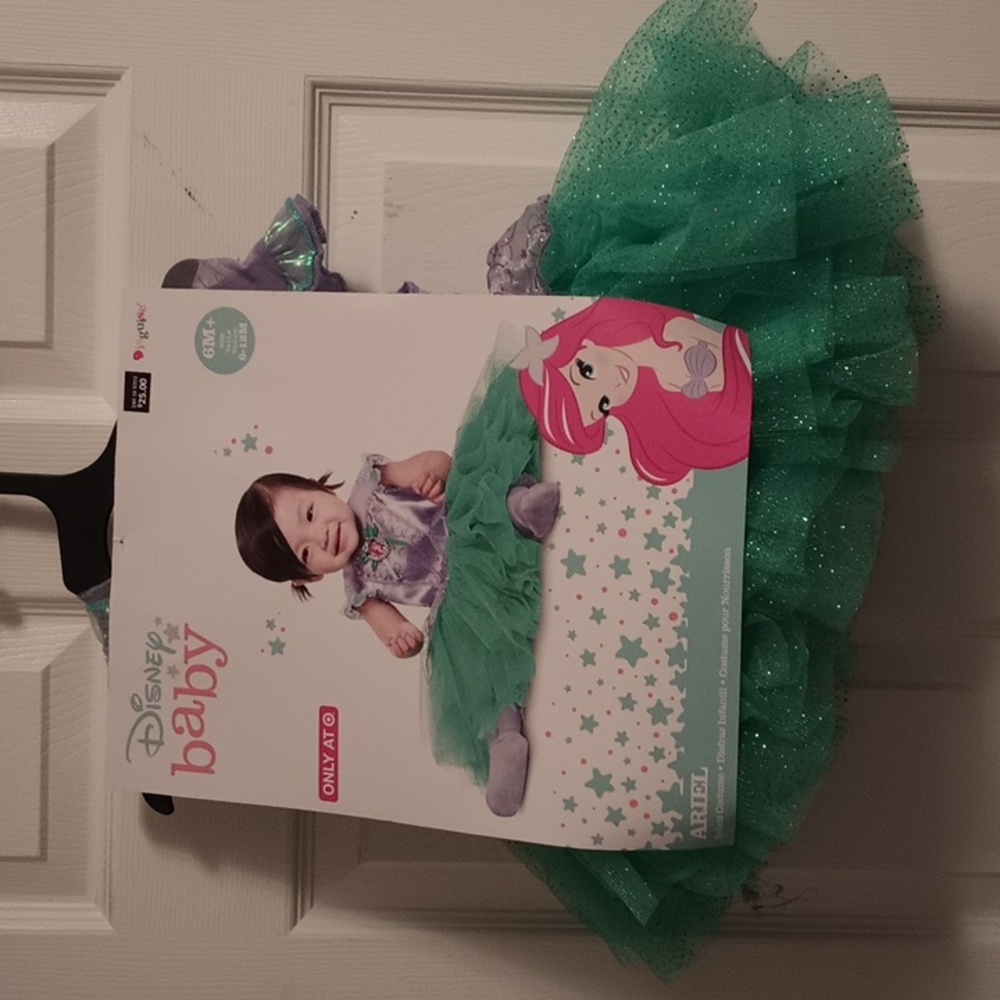 NWT DISNEY BABY ARIEL INFANT COSTUME